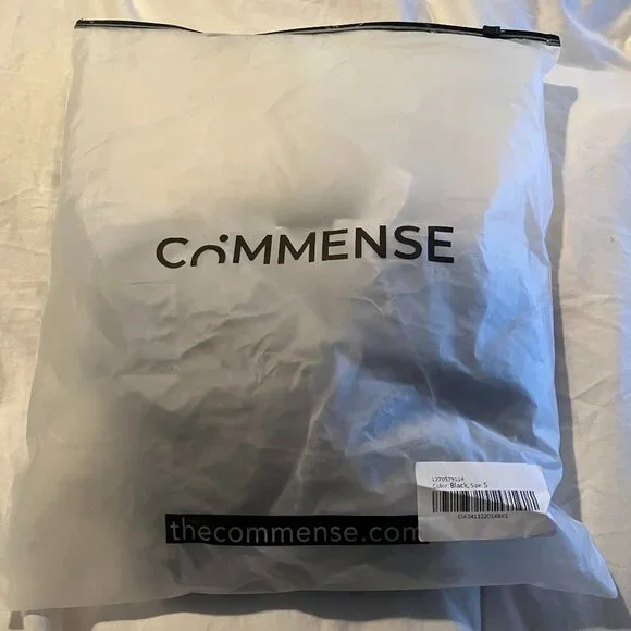 Commense Off-Shoulder Ribbed Long-Sleeve Knit Maxi Dress - NWT - Picture 5 of 7